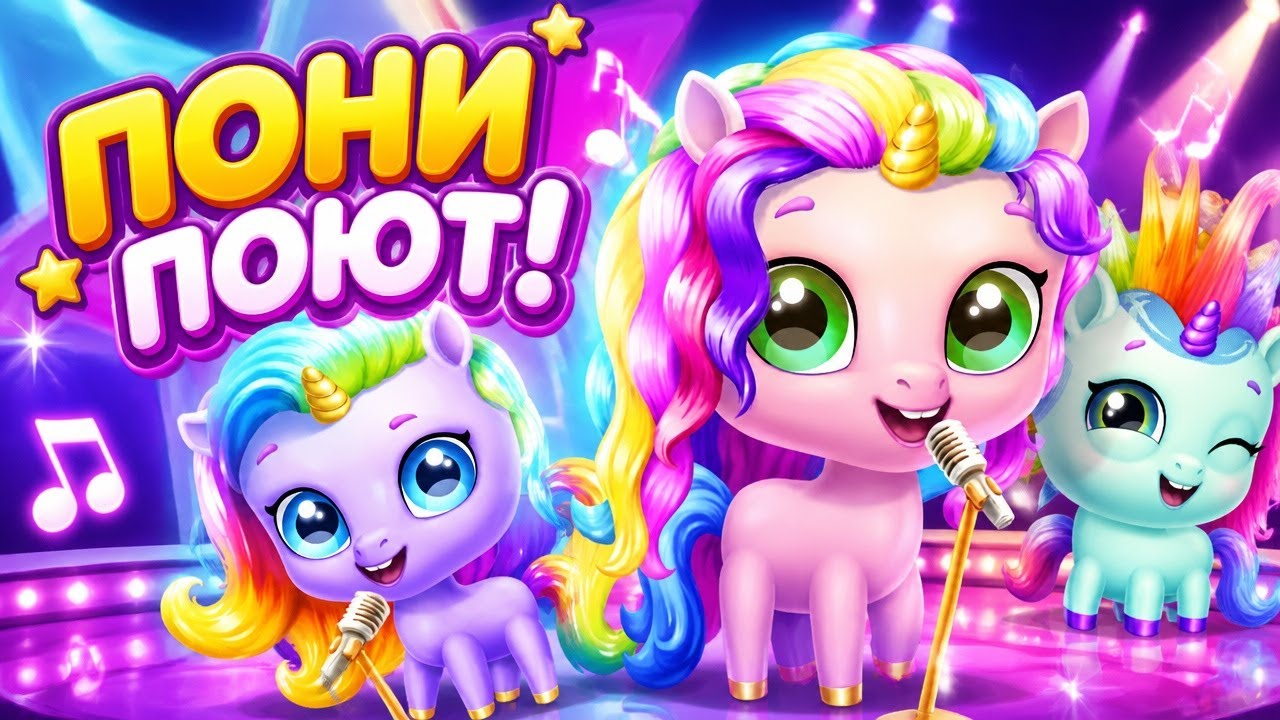 Лошадки единороги Kpopsies. Игры с питомцами волшебными пони