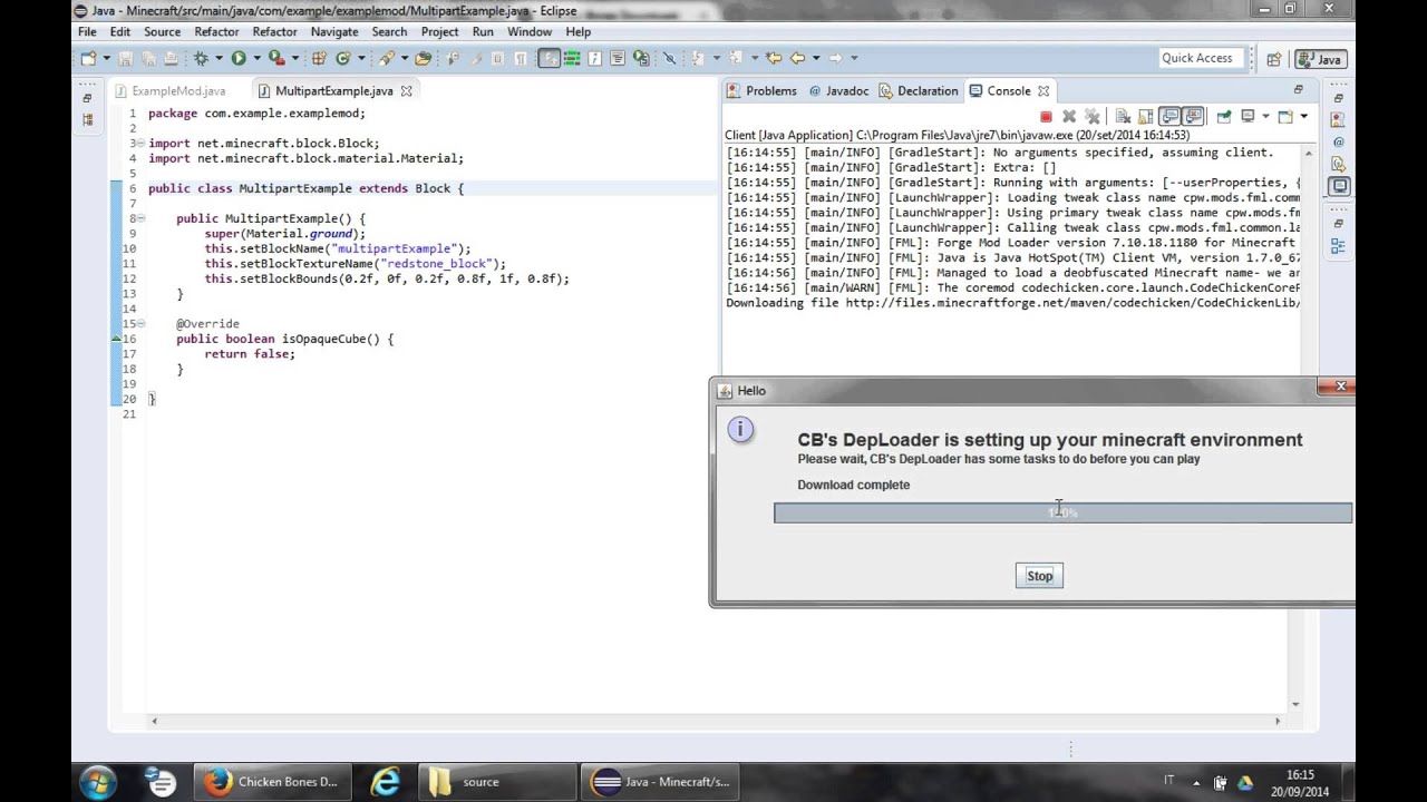 Install codechickencore modding tutorial