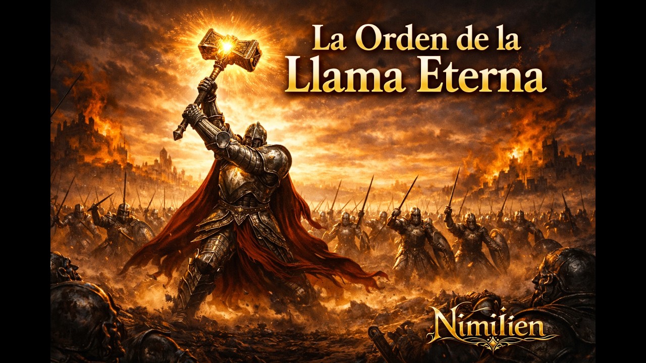 La Orden de la Llama Eterna.  #epicmetal #fantasymetal #metalépico #metalsinfónico #powermetal