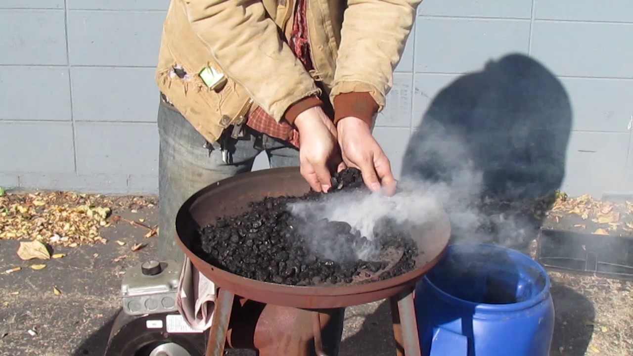 Lighting a Coal Forge with Newspaper