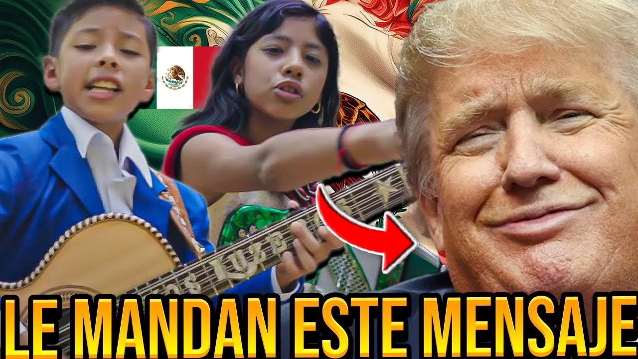 Niños Mexicanos Hacen Llorar Al MUNDO Con Corrido para Donald Trump