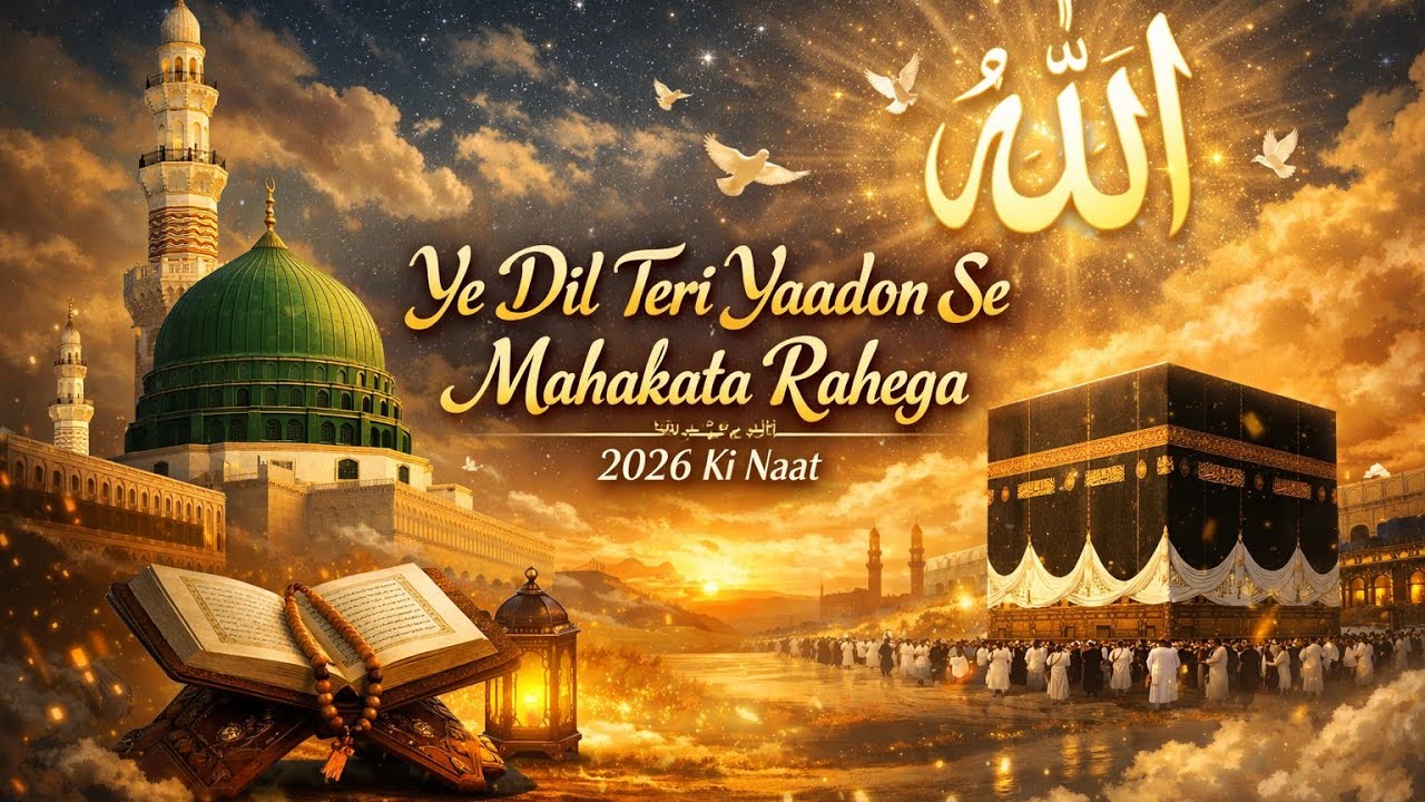Yeh Dil Teri yadon Se mahakata Hi rahega#2026kinaat 
