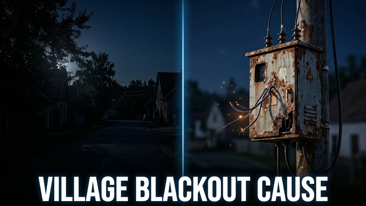 We finally found what's causing the blackouts in our African Village