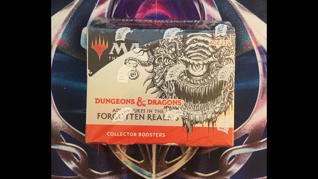 Opening 1 AFR Collector Booster Box MTG