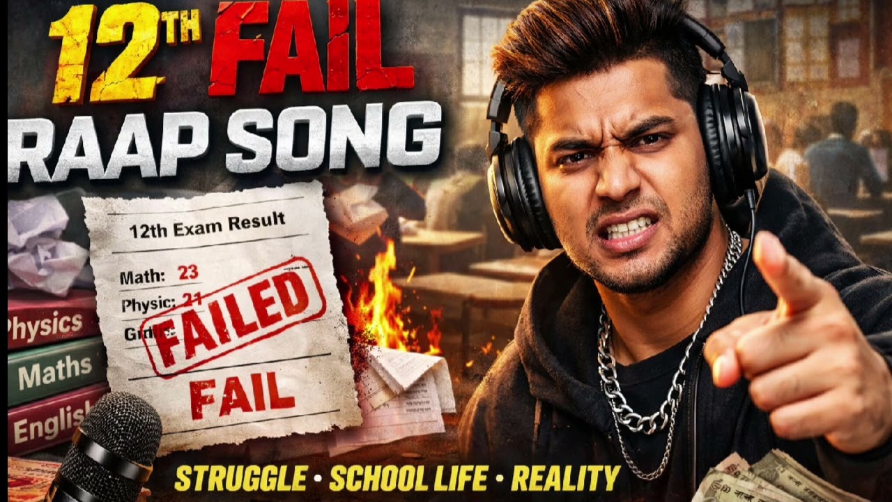 12th Fail Rap Song | Struggle to Success | Motivational Rap 2026