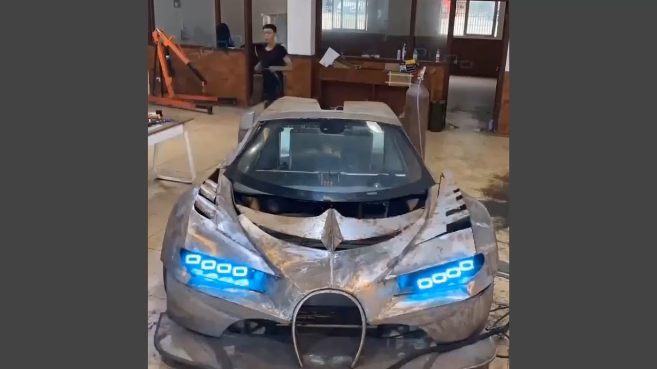Самодельный Bugatti Vision Gran Turismo.