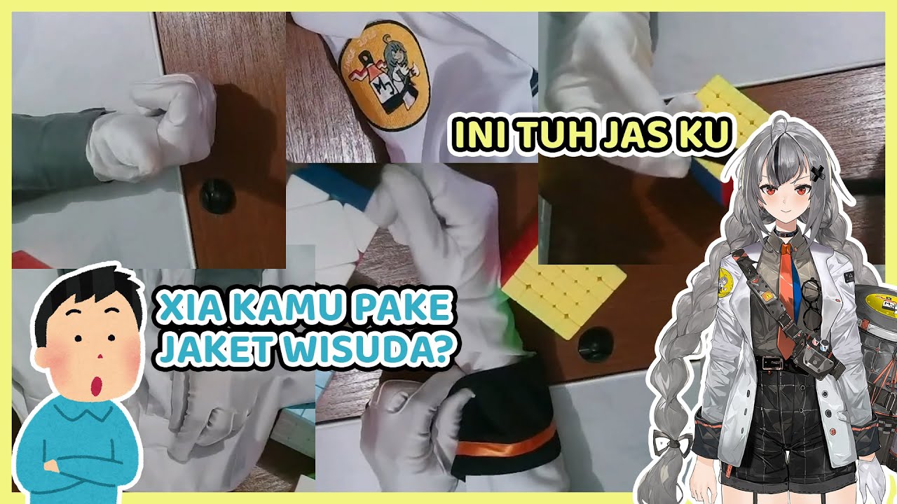 Dikira Pake Jaket Wisuda Ternyata Xia Cosplay Jadi Diri Sendiri【Xia Ekavira | NIJISANJI】
