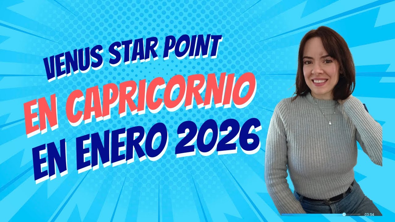 🌟CAPRICORNIO Y SIGNOS DE TIERRA SE MAGNETIZAN DEL PODER MANIFESTADOR CON VENUS STAR POINT ENERO 2026