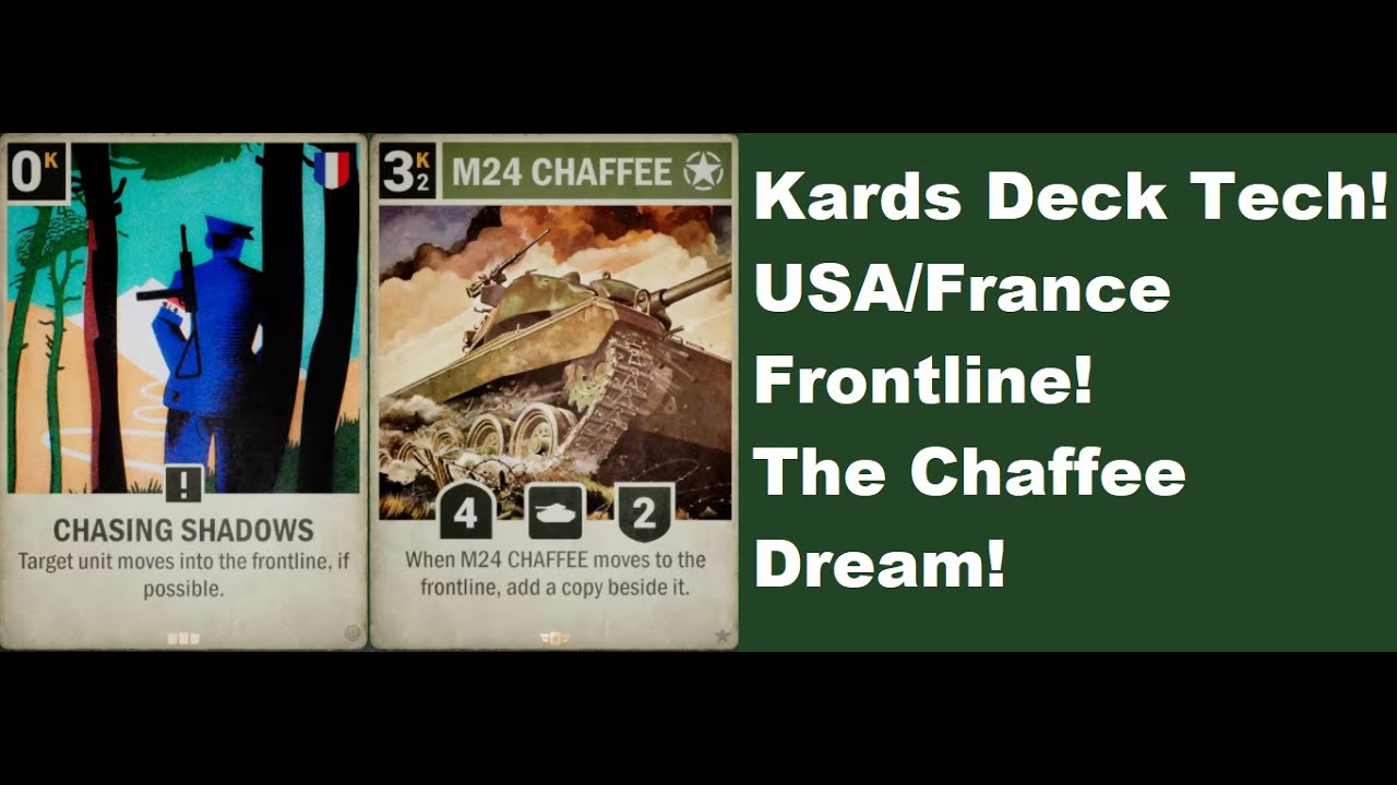 Kards: Behind Enemy Lines Deck Tech! US Shadow Frontline!