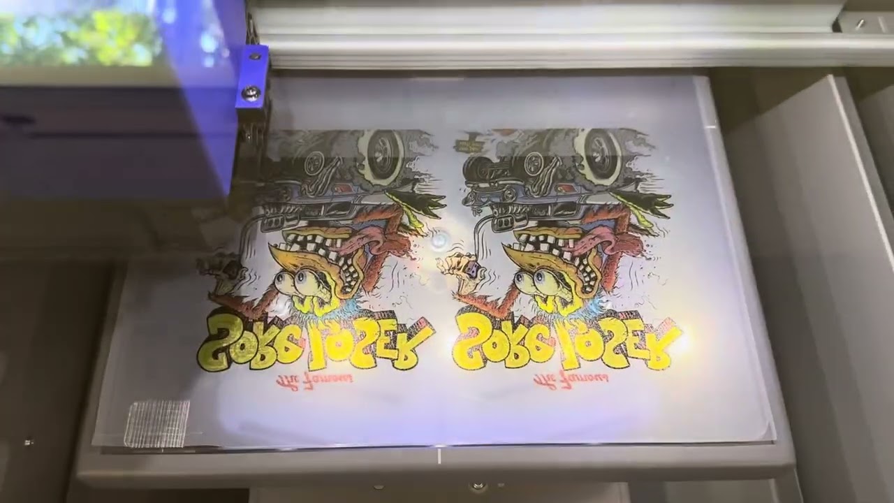 Epson SC F1000 DTF printing