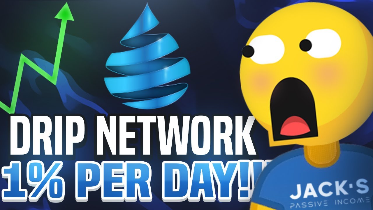 DRIP NETWORK PASSIVE INCOME UPDATE! *1% PER DAY!!* (DAILY UPDATE)
