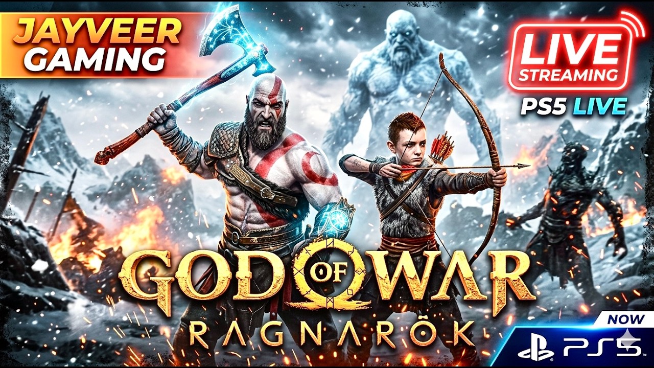 God Of War Ragnarok | Live Streaming | Walkthrough  #ps5