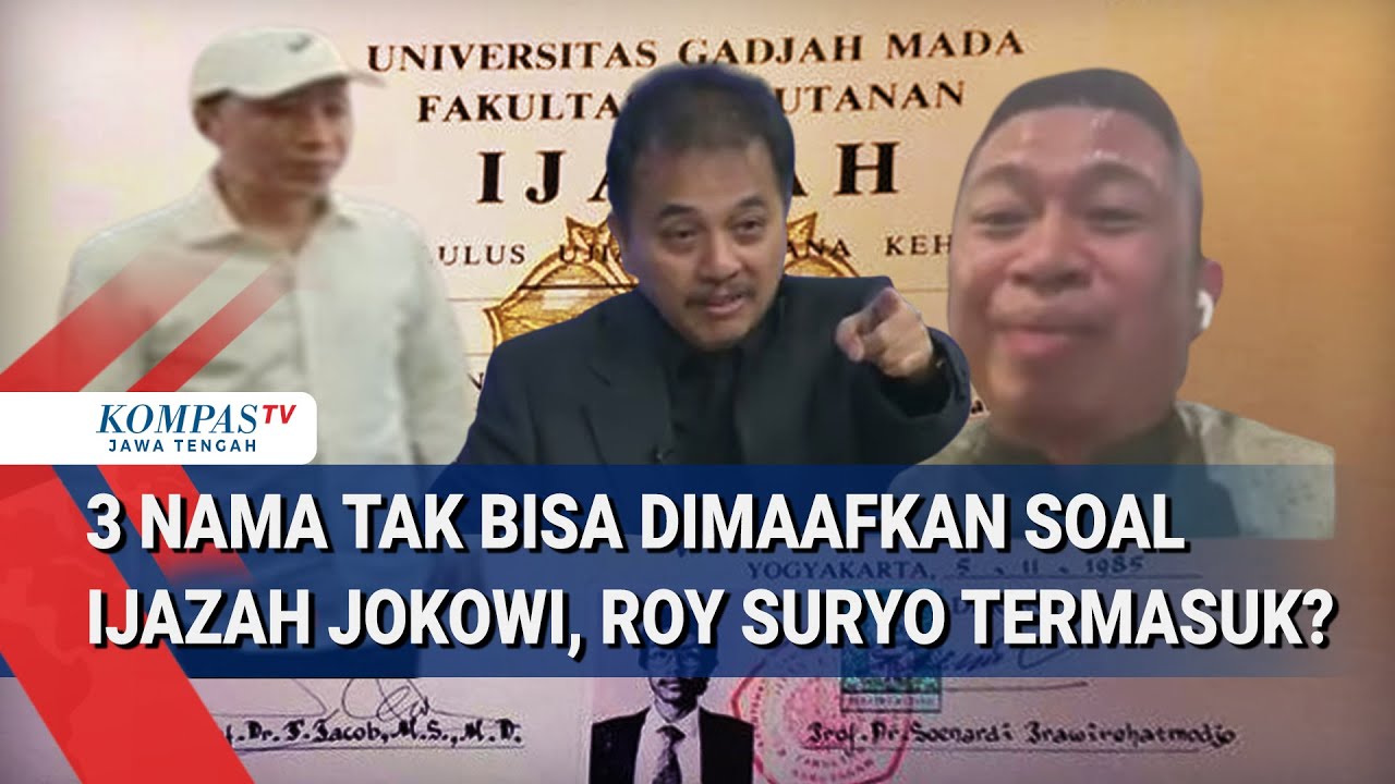 Debat Panas Roy Suryo Vs Ketum Rampai Nusantara soal Jokowi Bisa Maafkan soal Ijazah