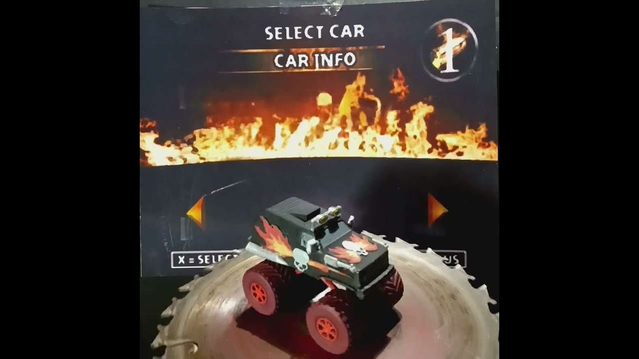 Twisted Metal 2 vehicle models cheap character select screen remake