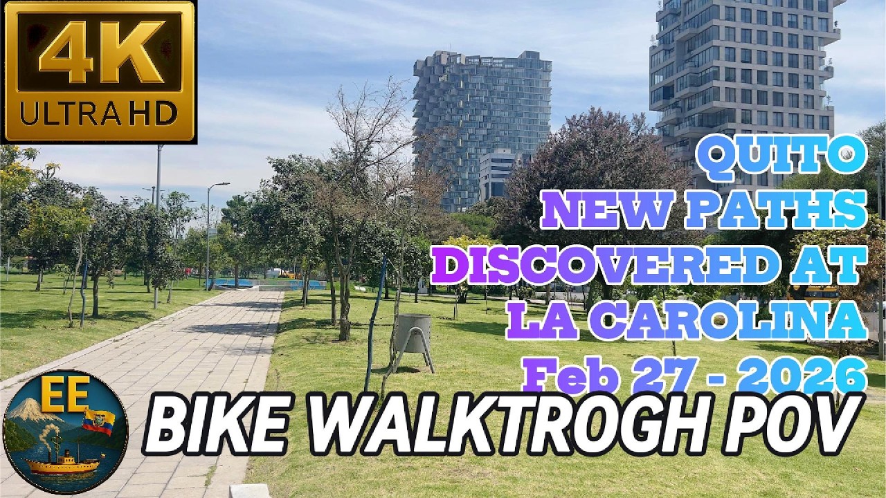 La Carolina Keeps Getting Better: New Colibrí Boulevard | Quito 4K60