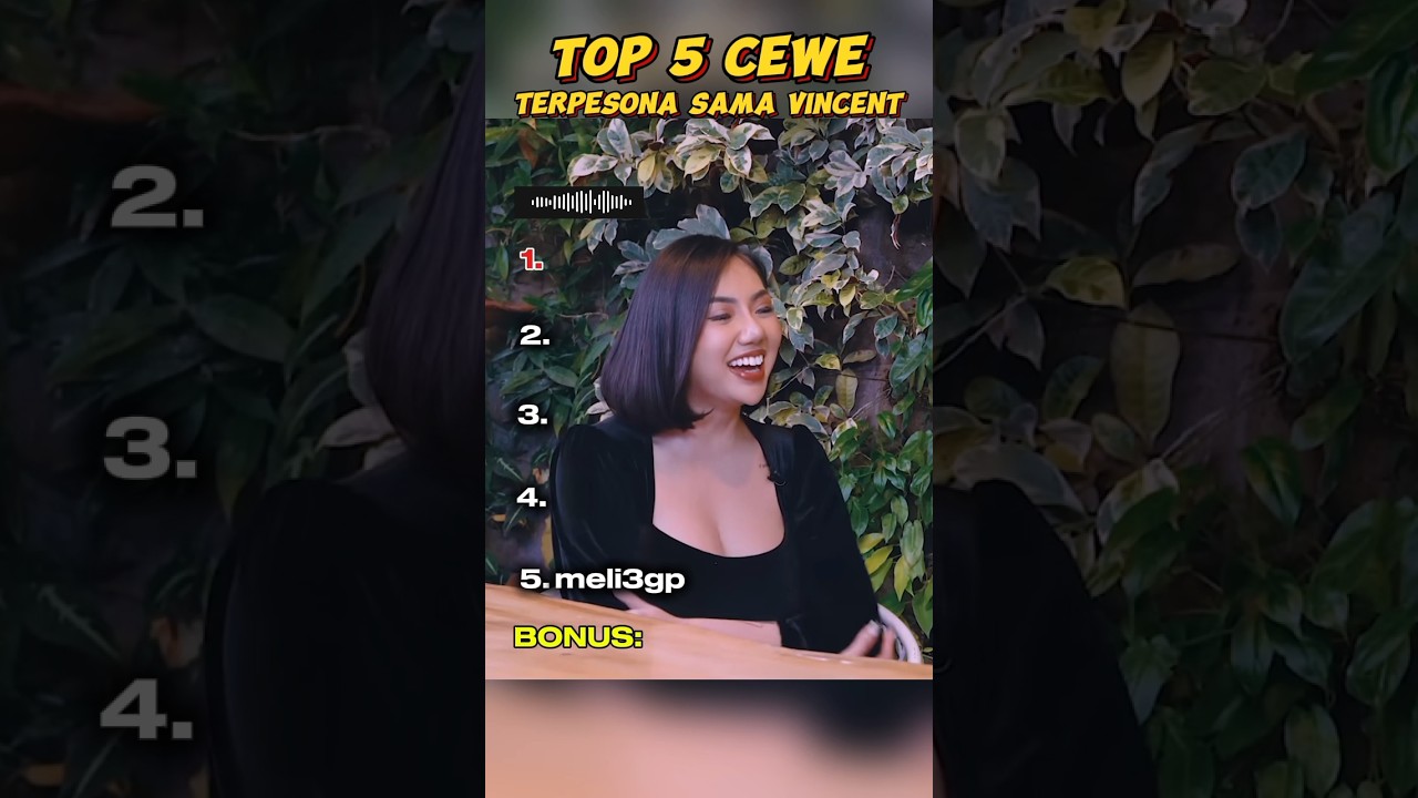 Top 5 cewe yg terpesona sama Vincent Rompies #shorts #vincentrompies #top5moment #cowokganteng