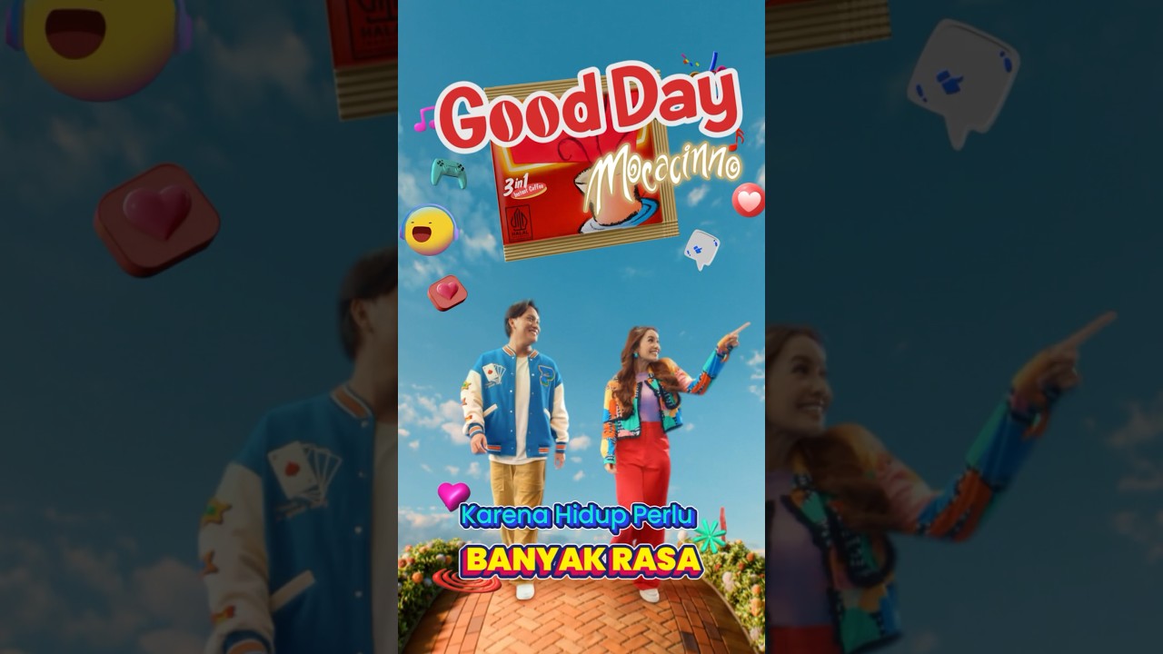 Temukan dunia banyak rasa dengan Good Day Mocacinno🤩#KopiGoodDay #CariTerusRasamu #GoodDayMocacinno