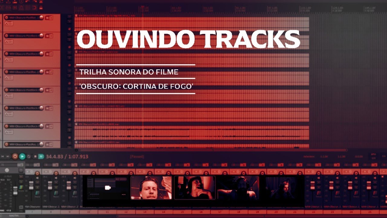 🔴 LIVE: Ouvindo Tracks — 'Obscuro: Cortina de Fogo' (com @cinemagrath)