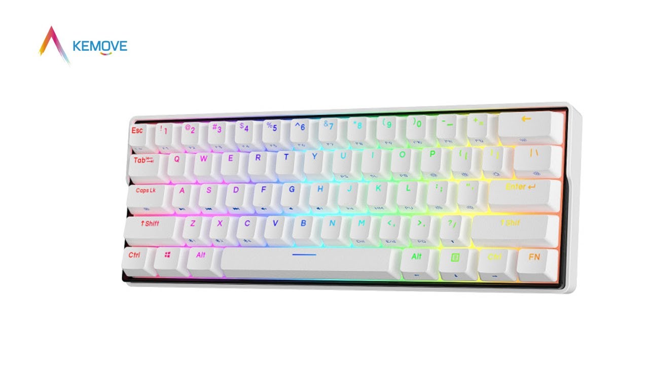 Kemove Snowfox DK61 60% Mechanical Keyboard
