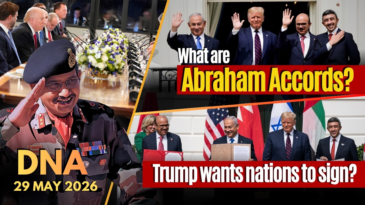 What are Abraham Accords? | Trump wants nations to sign? | 29 May 2026