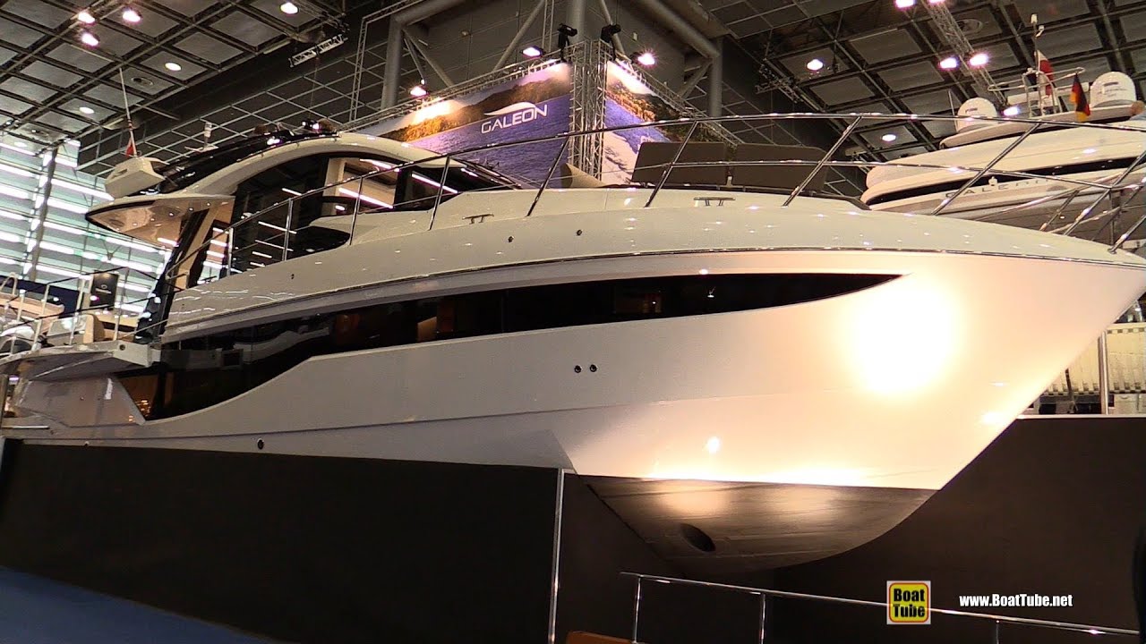 2019 Galeon 470 Sky Luxury Motor Yacht - Walkaround  2019 Boot Dusseldorf