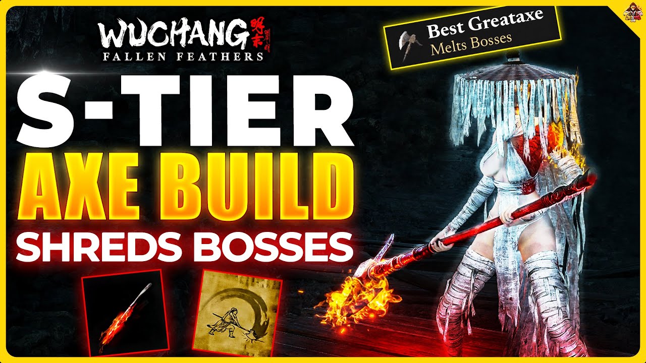 This BEST Axe Build Destroys Every Boss in Wuchang Fallen Feathers!