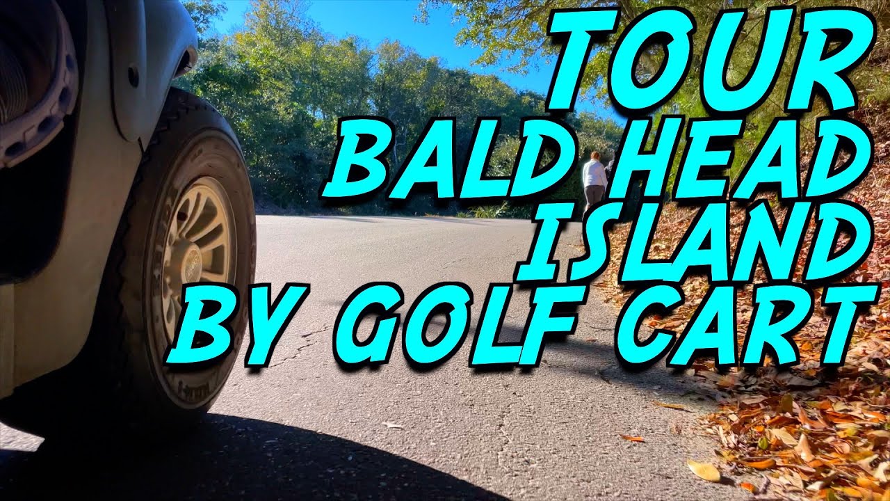 4K Tour of Bald Head Island by golf cart | Best U.S. islands