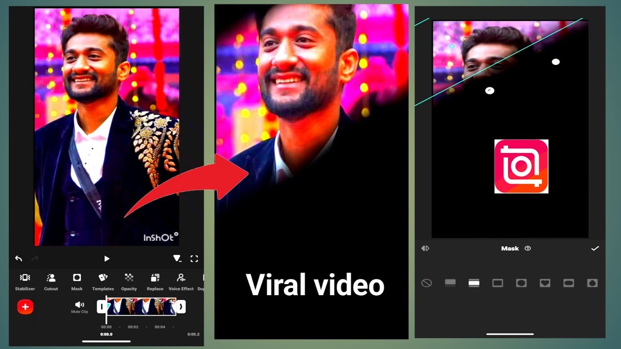 Inshot trending Viral video editing in kannada|New kannada editing tutorial #edit #editing #inshot 
