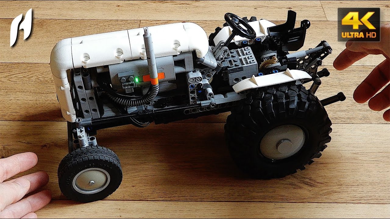 How to Build Lego Technic Vintage Massive Tractor (MOC - 4K)