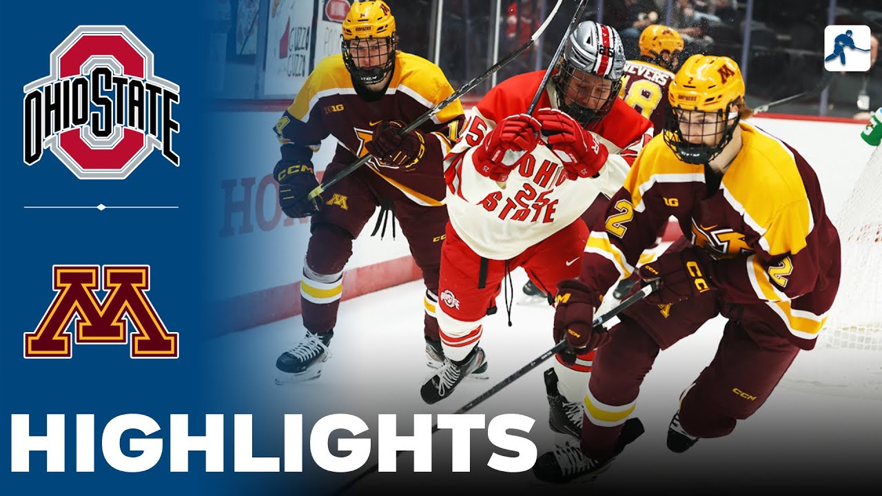 Ohio State vs Minnesota | NCAA College Hockey | Highlights - January 11, 2025