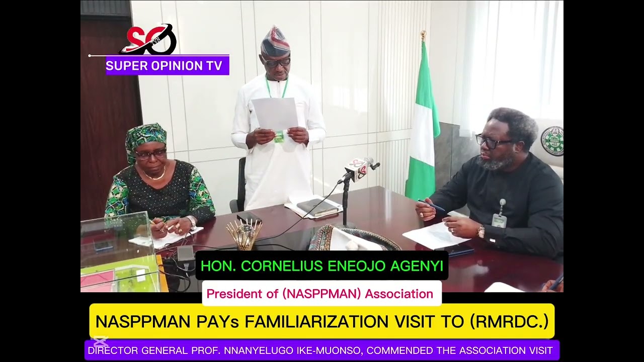 NASPPMAN PAYs FAMILIARIZATION VISIT TO (RMRDC)