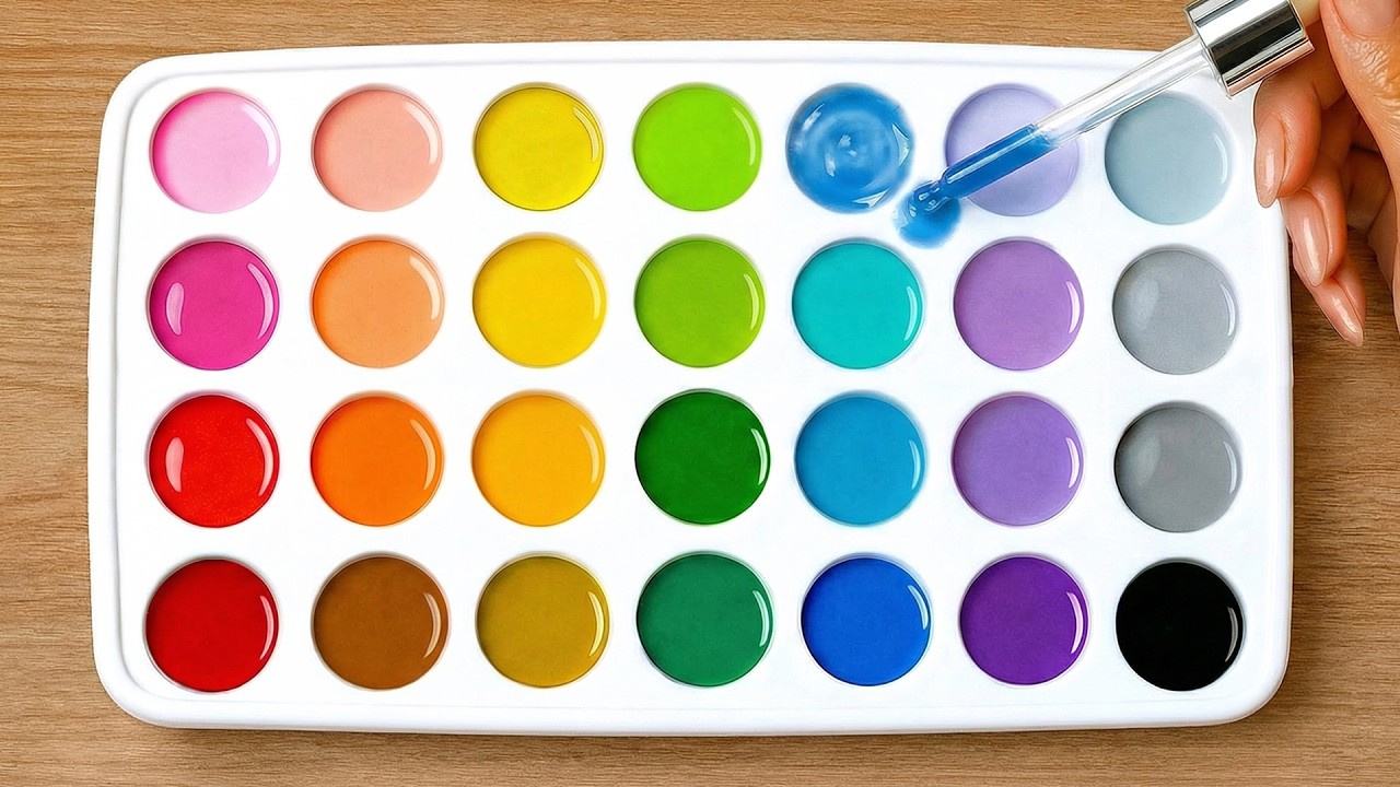 GENIUS! Oddly Satisfying Color Mixing You Can Try Today!