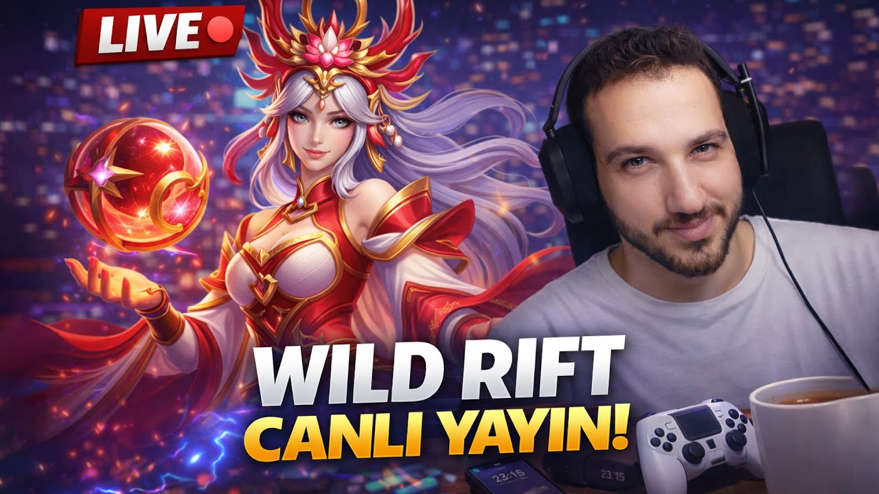 Wild Rift CANLI - Challenger'a ÇOK AZ KALDI! | Mid main olduk