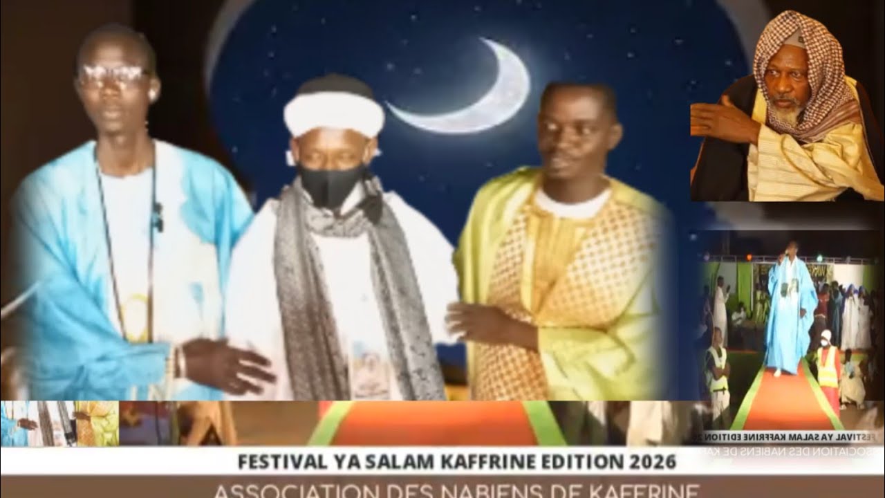 Festival Salam kaffrine  AK Elhadji Djibi Gueye sikilo accompagné de abdourahmane Bachir kounta 