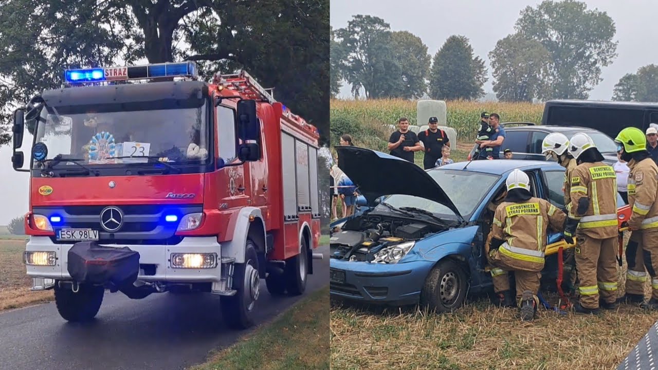 Pokaz Ratownictwa Technicznego - Alarmowo jeden zastęp z OSP Wysokienice