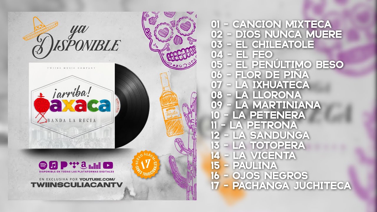 Arriba Oaxaca - Banda La Recia (Disco 2023)