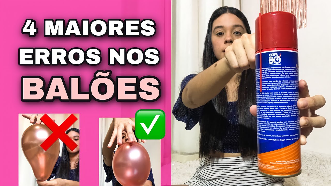 COMO FAZER O BALÃO FICAR REDONDO 4 MAIORES ERROS | como deixar os balões mais brilhosos