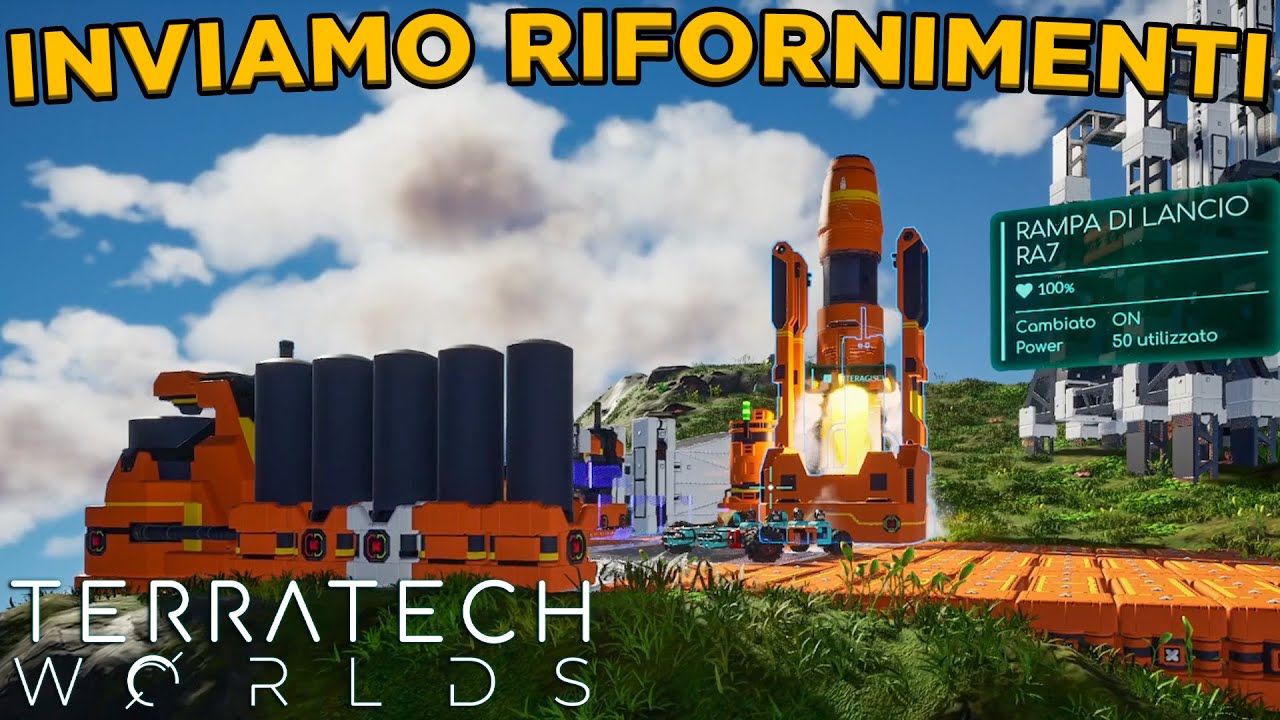 INVIAMO I PRIMI MATERIALI - TERRATECH WORLDS
