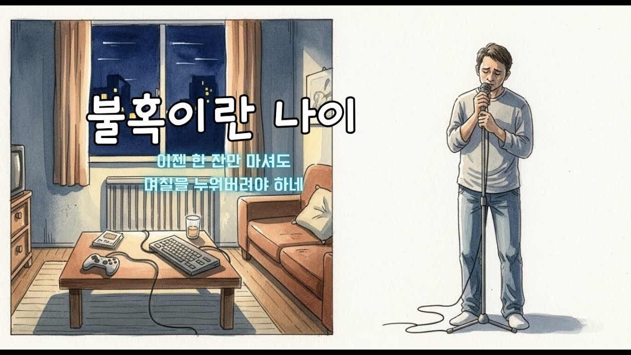 감성 AI 발라드 | 불혹이란 나이🎶 | 아직 철이 덜 든 걸까..