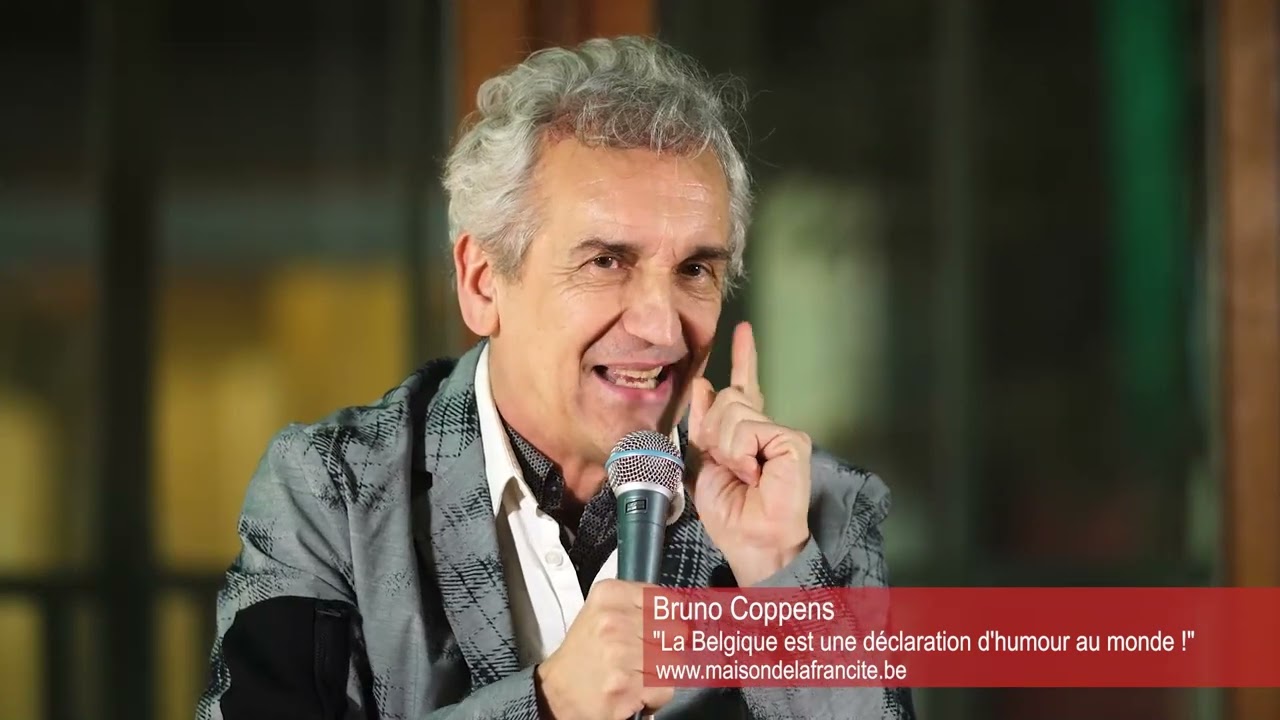 CONF&Eacute;RENCE DE BRUNO COPPENS / La Belgique est une d&eacute;claration d'humour au monde !