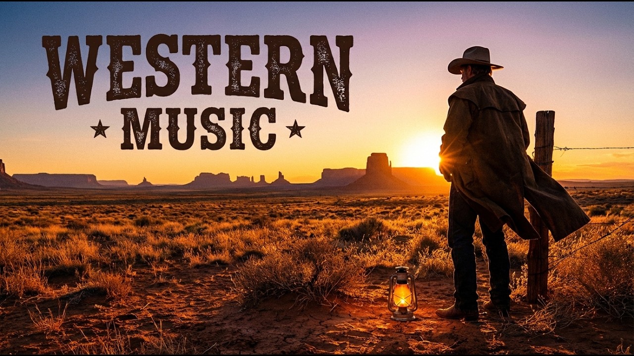 Riding Into the Sunset 🤠🌄 | Calm Western Guitar & Warm Desert Atmosphere (2 Hours)