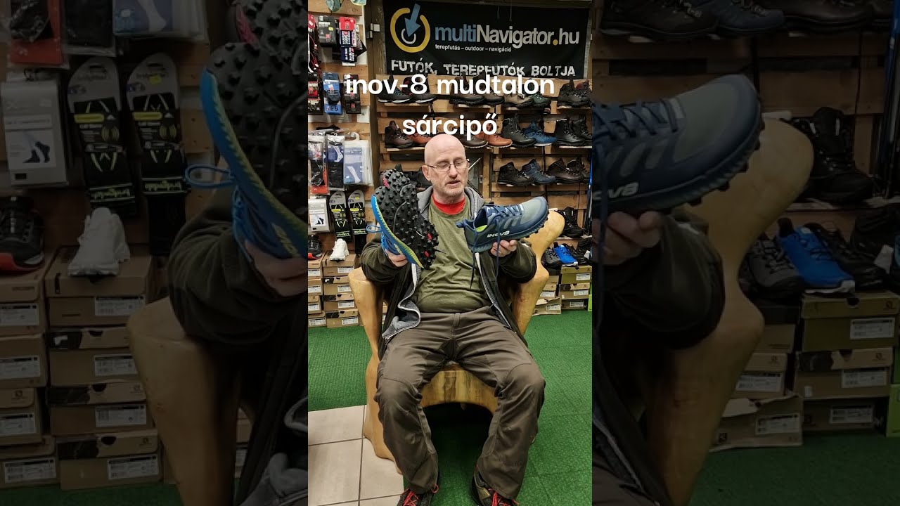 inov-8 mudtalon extrém tapadású OCR, tájfutó, terepfutó cipő bemutatása nem hosszan és alaposan