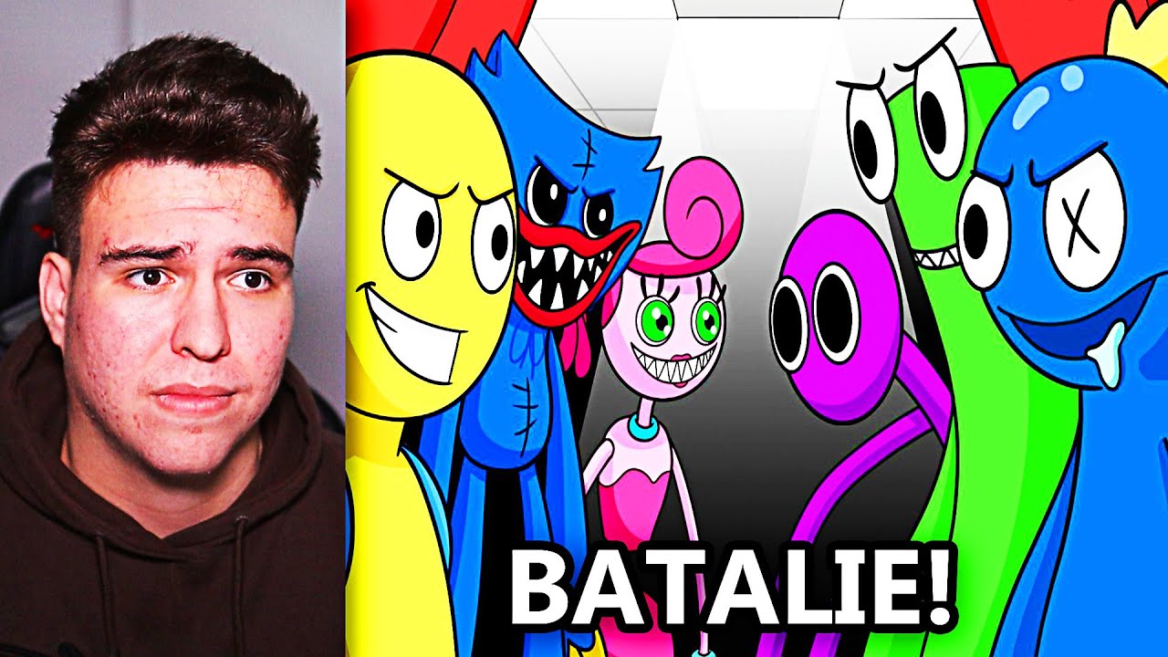 PRIETENII CURCUBEU vs. POPPY PLAYTIME ! (Animație)