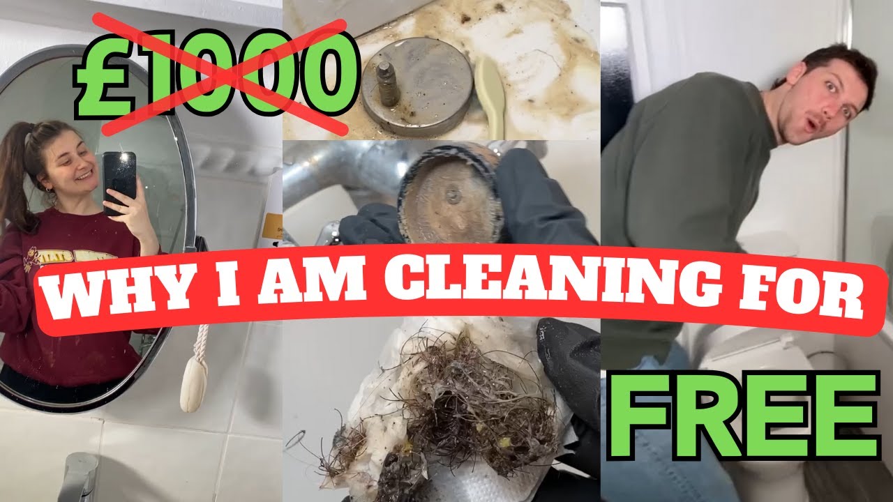 Cleaning For &pound;0.00  | Bathroom & Toilet DEEP Clean!