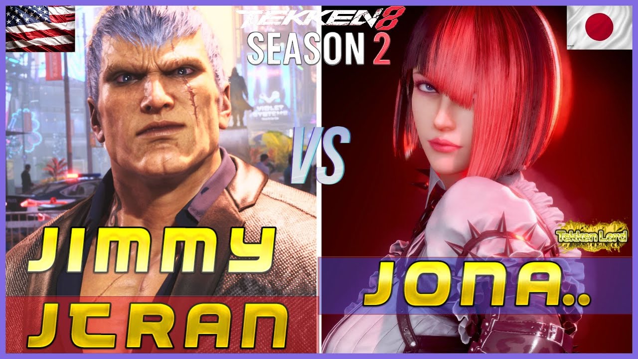 Tekken 8 ▰ JimmyJTran (Bryan) Vs Jona (Anna) ▰ T8 High Level Gameplay