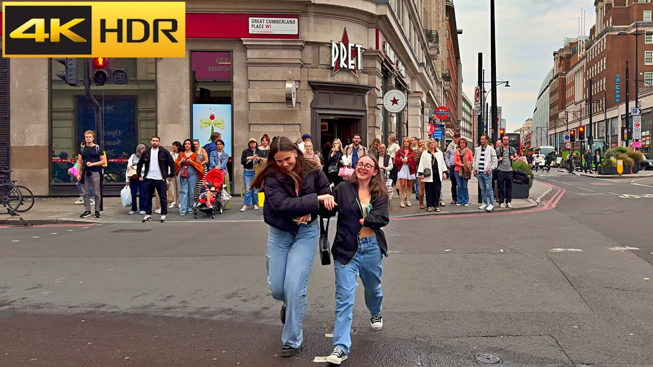 ⚓London Walk from Paddington to Central London - Summer 24 🇬🇧A Fun Walk in London [4K HDR]