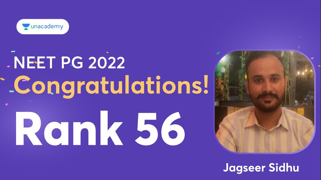 NEET PG 2022 | Rank 56 Jagseer Sidhu with Dr Dilip Kumar | NEET PG topper interview