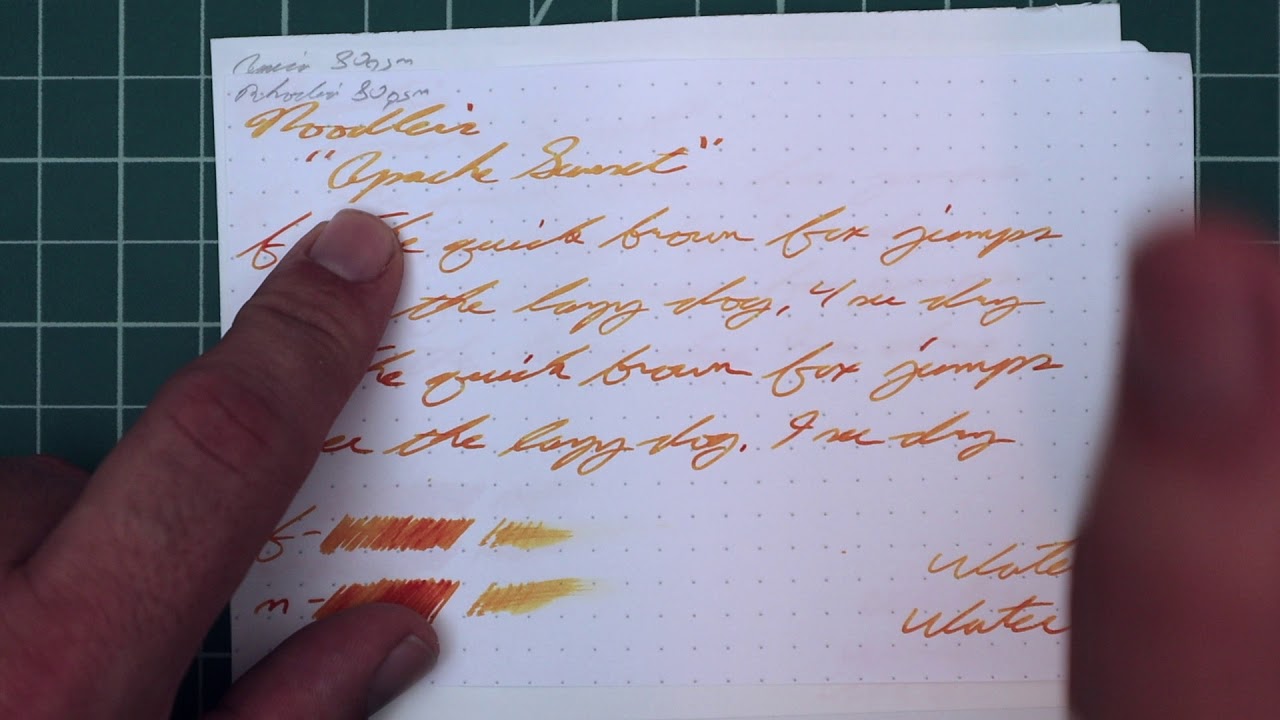 Noodler's Apache Sunset now "Southwest Susnset" Fountain Pen Ink 