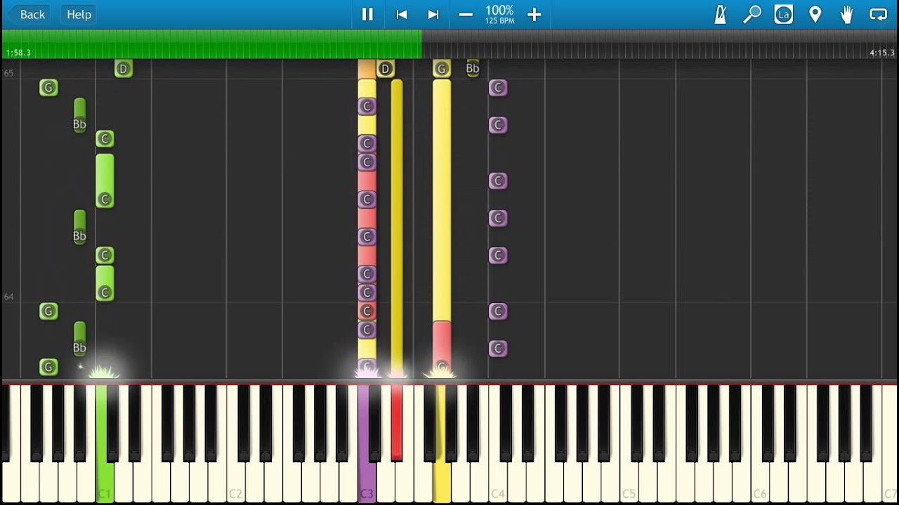 Jean Michel Jarre - Oxygene IV Piano Tutorial - How to play on piano - Synthesia