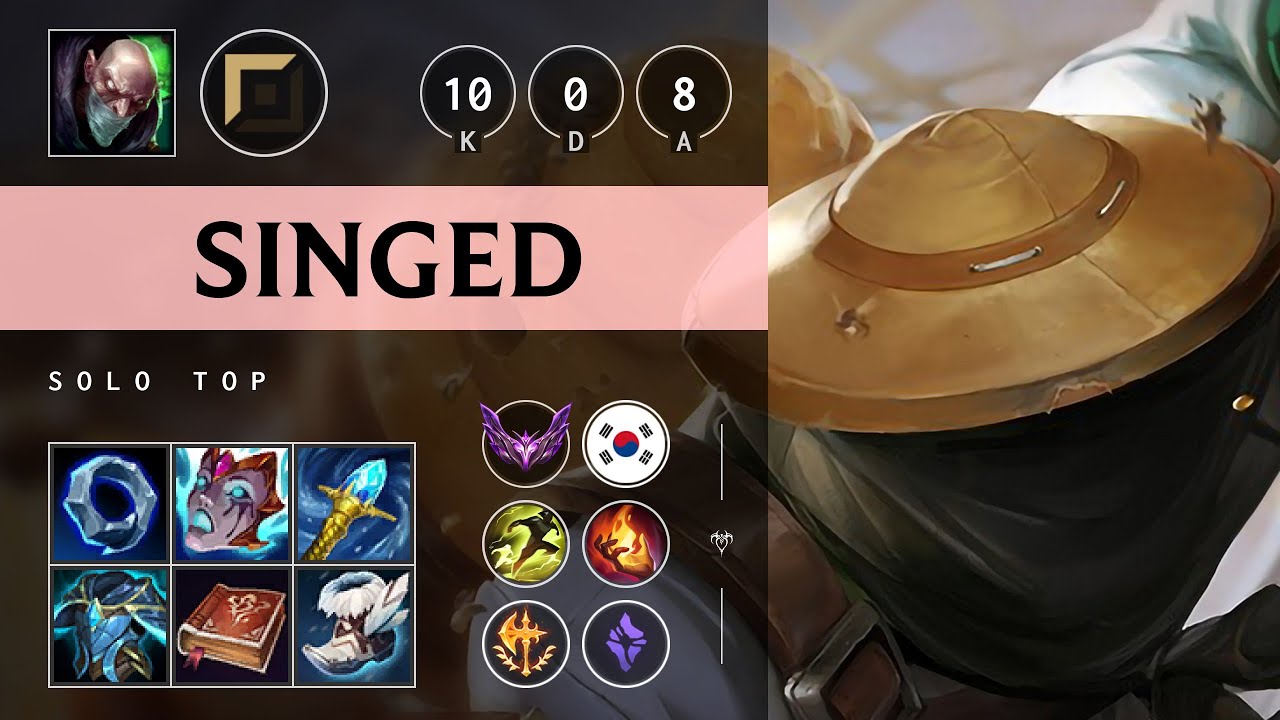 Singed Top vs Jax - KR Master Patch 25.05